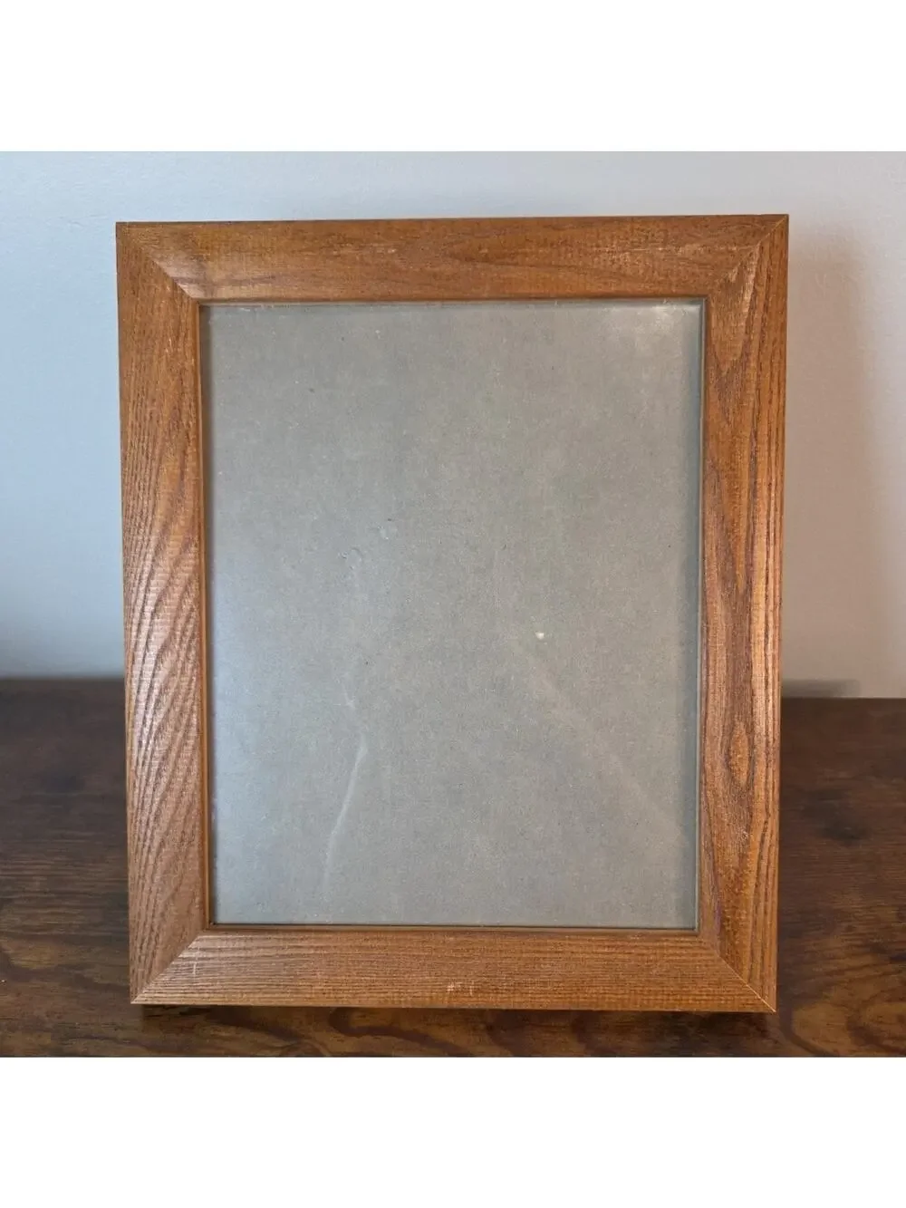 12x10 Solid Oak Wood Picture Frame , Can Hang Or Free Standing.